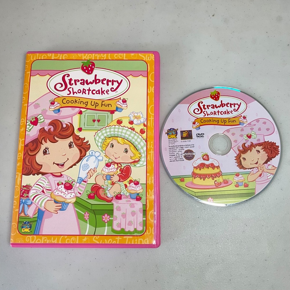 Strawberry Shortcake Cooking Up Fun DVD 2006 G Rated Kids Animation